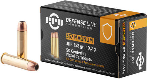 357 Mag 158 Grain Jacketed Hollow Point 50 Rounds Prvi Partizan Ammunition 357 Magnum