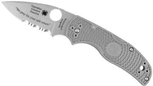 Spyderco Native 5 Folder 2.95 in Plain Gray FRN Handle