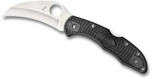 Spyderco Tasman Salt 2 Folder 2.8 in Plain Black FRN Handle