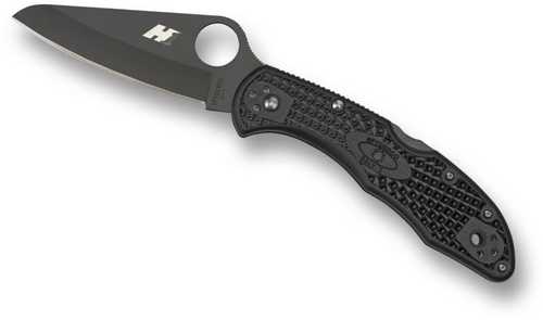 Spyderco Salt 2 Folder 3.0 in Black Plain FRN Handle