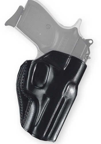 Galco Stinger Belt Slide Holster Fits S&W M&P Shield 2.0 with Integrated Laser Right Hand Leather Black