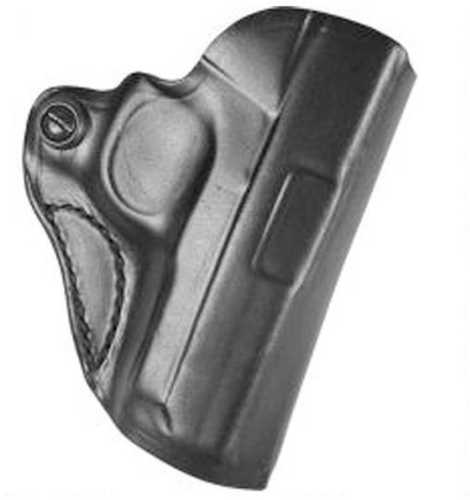 DeSantis Mini Scabbard Holster TAURUS PT111/PT140 Millennium G2 OWB 1.5" Belt Right Hand Leather Black