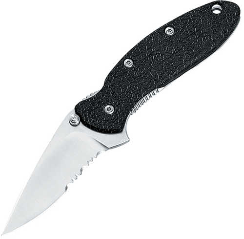 Kershaw Scallion Assisted 2.5 in Bead Blast Combo GFN Handle