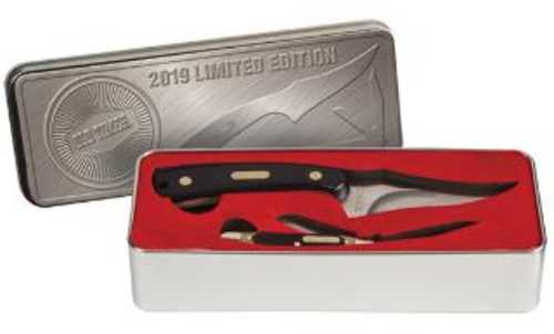 Old Timer Knife SHARPFINGER & Junior W/Gift Tin Promo Q4