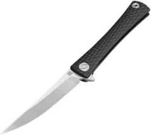 Artisan Waistline Folder 4.06 in M390 Black Titanium Handle