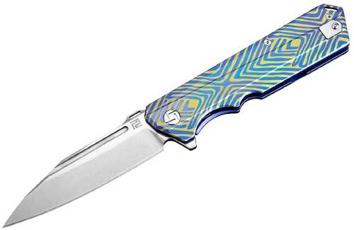 Artisan Littoral Folder 3.54 in S35VN Blade Titanium Handle