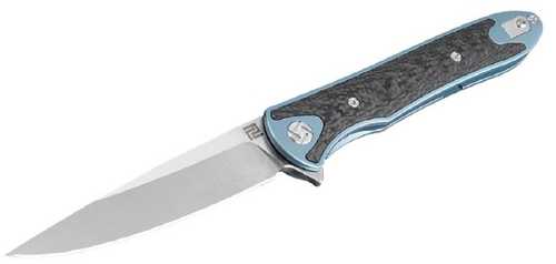 Artisan Shark Folder 3.94 in. Green Titanium Handle S35VN