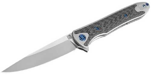 Artisan Shark Folder 3.94 in. Gray Titanium Handle S35VN