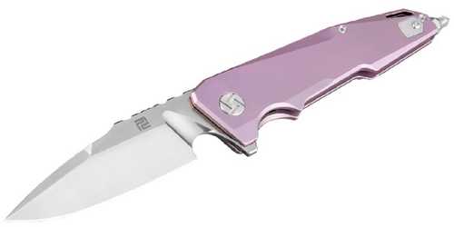 Artisan Predator Folder 3.74 in Rose Titanium Handle S35VN