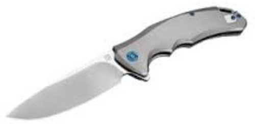 Artisan Tradition Folder 3.94 in Gray Titanium Handle Plain