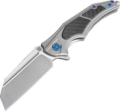 Artisan Apache Nomad Folder 3.82in S35VN Blade Gray Titanium