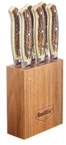 Smiths Cabin and Lodge Cutlery 7-PCS Steak Block Set