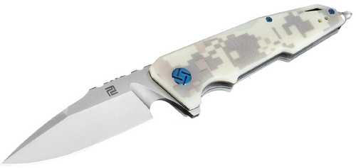 Artisan Predator Folder 3.74 in Camo G-10 Handle D2