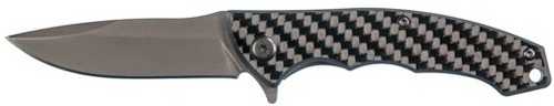 SCHRADE Knife Carbon Fiber Ultra Glide Ti 2.75" Blade Black