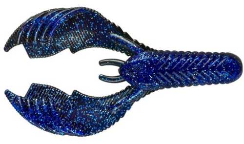 YUM 3.75" CRAW CHUNK 8PK BLK/BLU