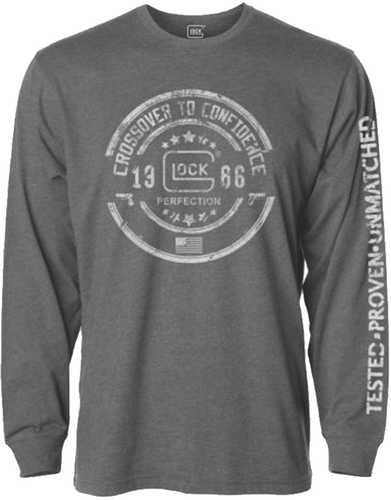 Glock AP95798 Crossover Long Sleeve Gray XXXL