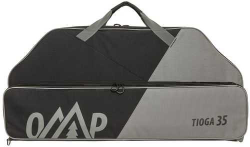 October Mountain Tioga 35 Bow Case Black/Grey Model: 