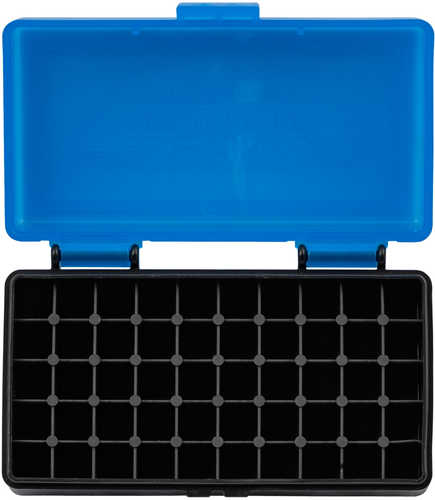 Berrys 401 Ammo Box 9mm Luger/380 ACP 50Rd Blue/Black