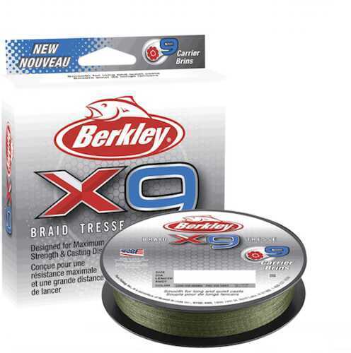 X9 BRAIDED LINE 165yd 20#/8dia LOW-VIS Model: X9BFS20-22