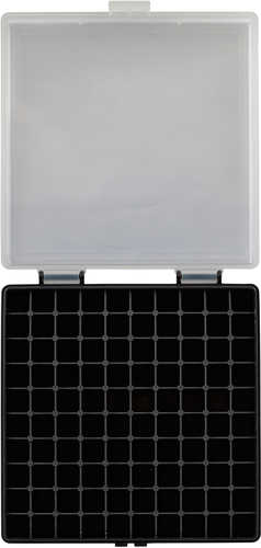 Berrys 008 Ammo Box 40 S&W, 45 ACP, 10mm 100Rd Clear/Black