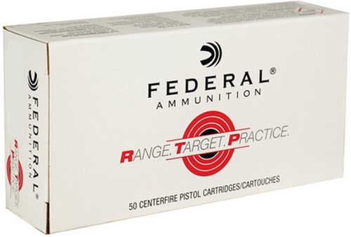 Federal Range Target Ammo 45 ACP FMJ 230 Grain 50 Rounds Ammunition ...