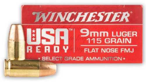 winchester 9mm ammo 50 rounds