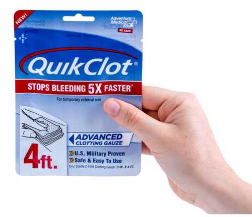 Adventure Medical Kits Quikclot Advanced Clotting Sponge 50g Size