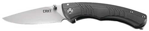 Columbia River 7031 Full Throttle 2.90" Plain Stainless/G10 Black Handle Folding Knife