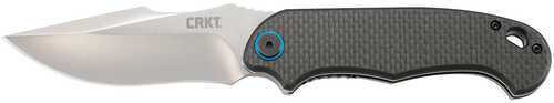 Columbia River 7920 P.S.D. 3.63" Folding Plain Satin 1.4116 Blade Black Carbon Fiber/G10 Handle Knife