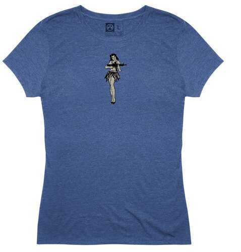 Magpul Mag1124-424-2X Tri-Blend Hula Girl Lady Shirt Xxl Royal Heather