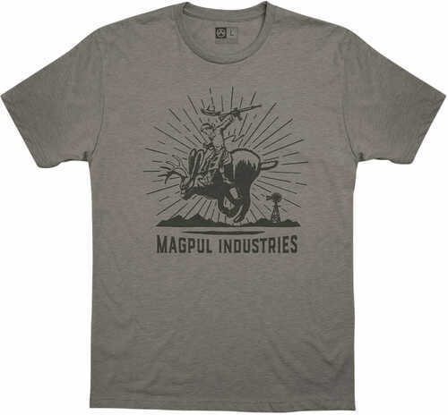 Magpul Mag1173-039-S Jackalope Rodeo Stone Gray Small Short Sleeve