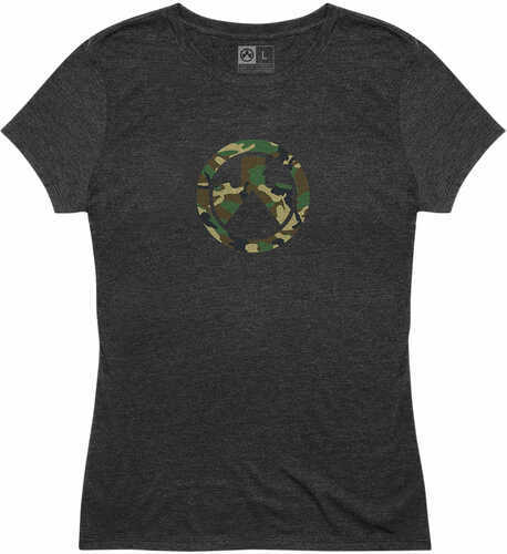 Magpul Mag1171-011-S Icon Women's Charcoal Heather Small Short Sleeve