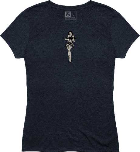 Magpul Hula Girl T-Shirts Blue Stone Heather 2Xl Short Sleeve