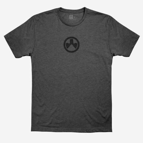 Magpul Icon Logo T-Shirts Charcoal Heather Small Short Sleeve