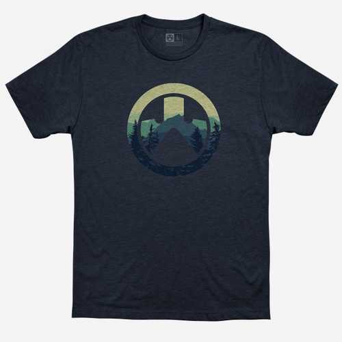 Magpul Mag1136-411-2Xl Cascade Navy Heather 2Xl Short Sleeve T-Shirt