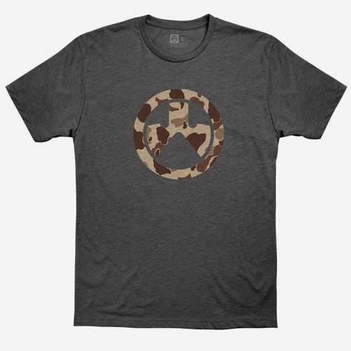 Magpul Mag1138-010-3X Raider Camo Icon T-Shirts Charcoal Gray 3Xl Short Sleeve