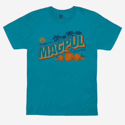 Magpul Mag1170-441-3Xl Fresh Squeezed Freedom Ocean Blue 3Xl Short Sleeve T-Shirt