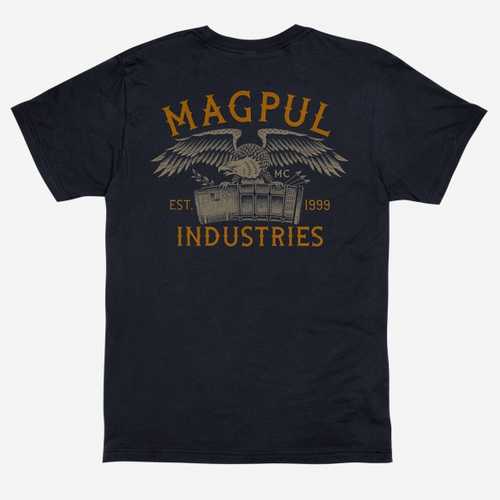 Magpul Mag1188-410-L Magazine Club Navy Large Short Sleeve T-Shirt