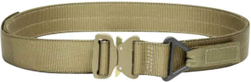 Bigfoot Gun Belts Tactical Riggers 41"-46" Nylon Coyote Tan With AustriaAlpin Buckle Xl