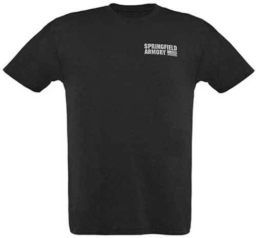 Springfield Armory Defend Your Legacy Distressed Men's T-Shirt Black Medium Short Sleeve