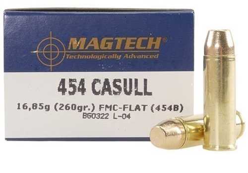 454 Casull 260 Grain Full Metal Jacket 20 Rounds MAGTECH Ammunition