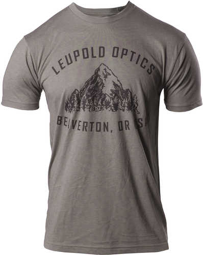 Leupold 179107 Hometown T-Shirt Gray Medium Short Sleeve