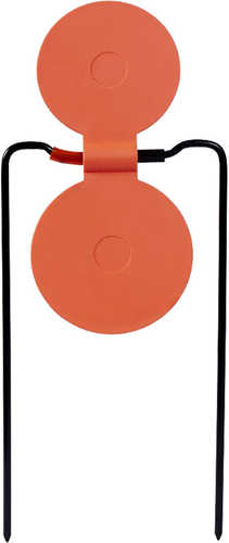 Allen Ez-Aim Holey Spinner Target Orange 2 Circles