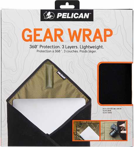 Pelican Large Gear Wrap in Olive Drab