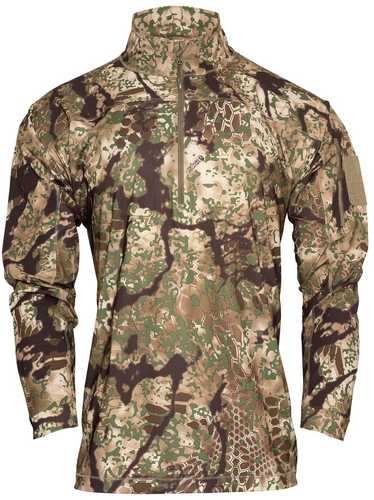 Kryptek Valhalla 2 Long Sleeve Zip Shirt Obskura Transitional Medium Model: 18VALLSZTS4