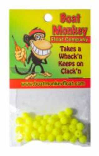 Boat Monkey Plastic Beads 6Mm Chart 40Pk Model: B6CHB