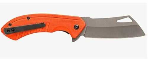 Smiths Rally Folder 3.26 In Blade Orange G-10 Handle