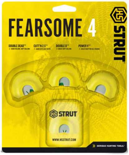 Hunters Specialties Strut Fearsome 4 Diaphragm 4 Pack