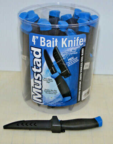 Mustad Bait Knife 24pc Bucket