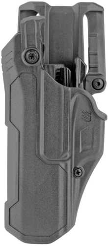 BLACKHAWK T-Series L3D Duty Holster Left Hand Fits Sig P320/P250/M17/M18 Includes Jacket Slot Belt Loop Basketweav